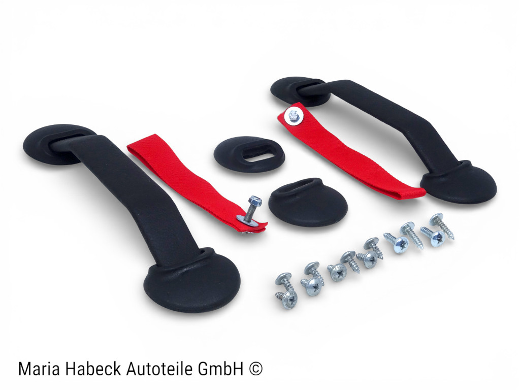 S -Trim RS Türöffner innen RS mit roten  Bändern Porsche 911 964 993