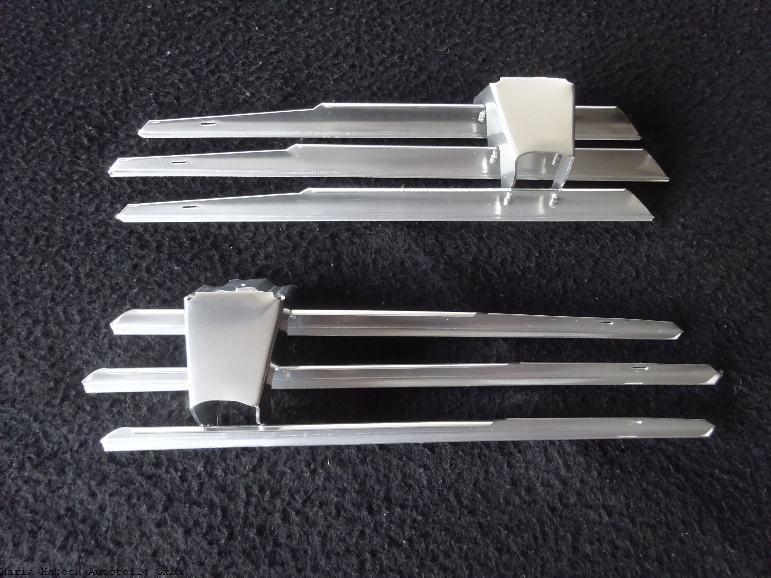 TMP fog light grille set 2 Porsche 356 B/C 64455904705 64455904800