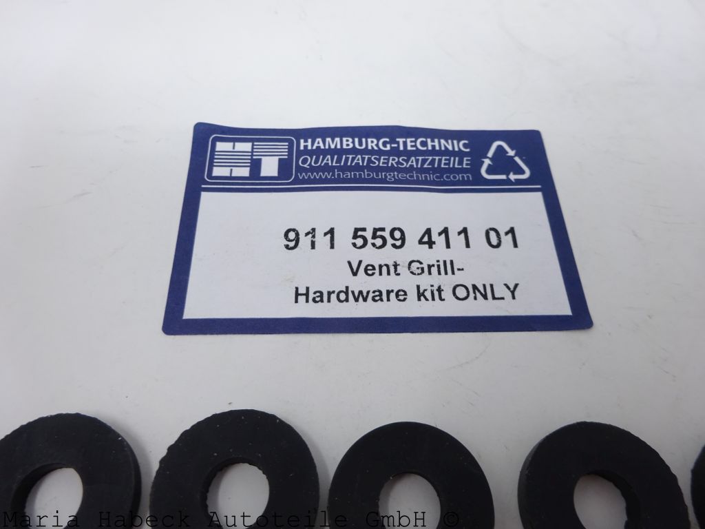 HT Montagekit für Porsche  PVC  Heckgitter 74-89   KIT 91155941100