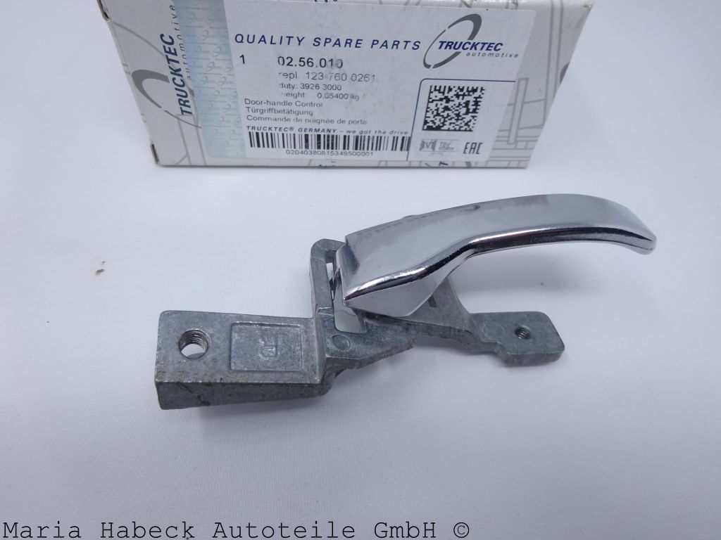 Trucktec  Chrom Türöffner rechts   innen Mercedes  W123  02.56.010   1237600261
