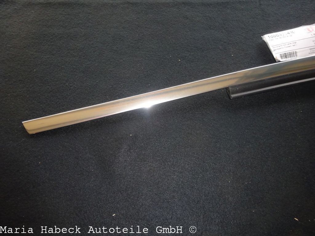 P trim strip for door shaft Porsche Coupe 911 aluminum right outside 90153143227