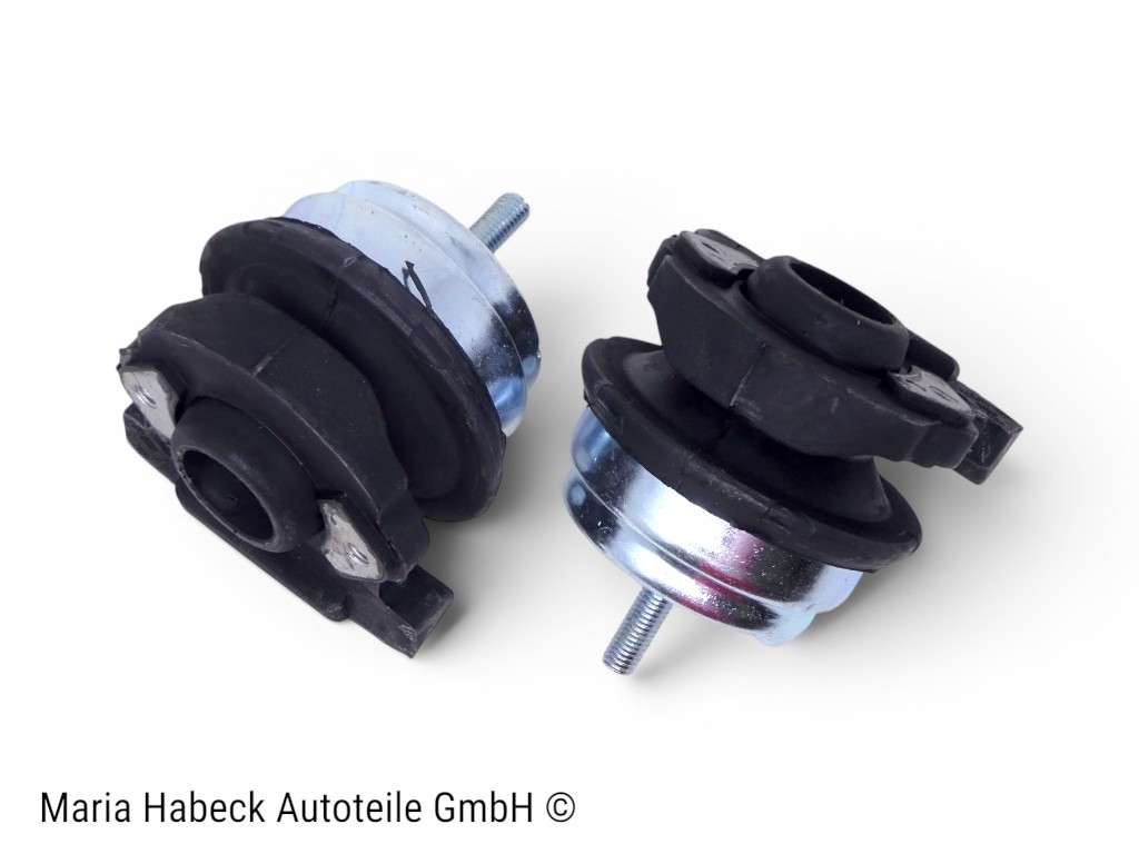 HT engine mount hydraulic mount set, 2 pieces, Porsche 924S / 944 / 968, 9513750