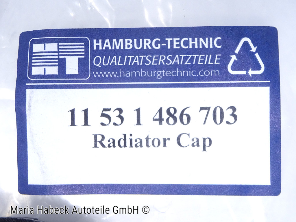HT Kühlwasserverschluß Verschlußdeckel  BMW Mini  11531486703 / 11 53 1 486 703