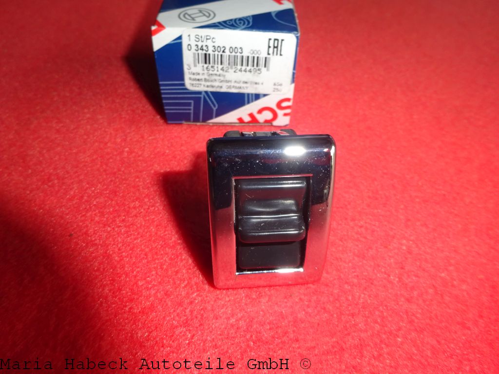 Bosch Switch Sunroof Window Regulator Chrome BMW Porsche 0343302003 9016136210