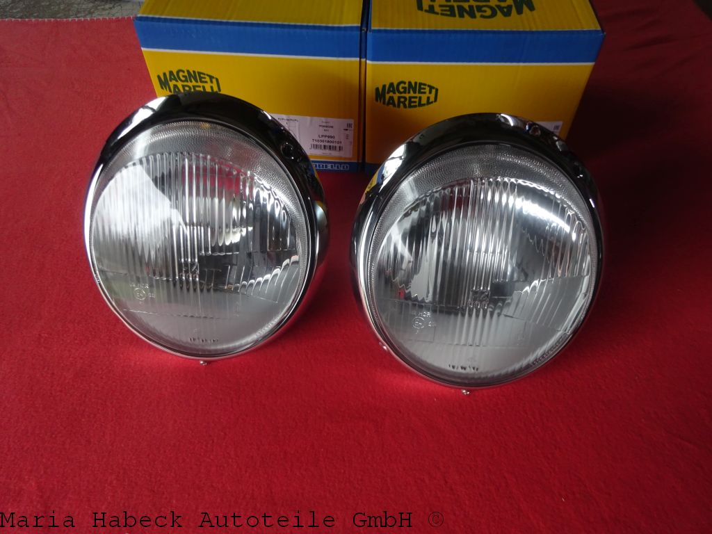 MM Scheinwerfer SET mit Chromring 911 65-89  710301800101    91163111300