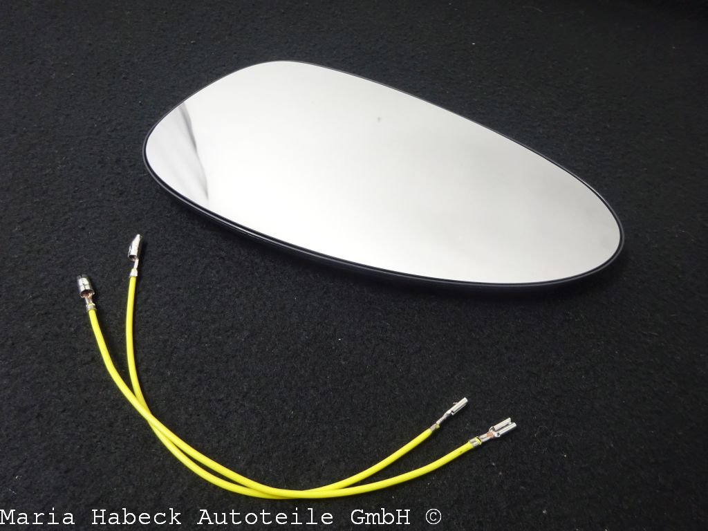 HT exterior mirror glass electr. adjustable and heated. left 928/964/993 HT exterior mirror glass electr. adjustable and heated. left 928/964/993