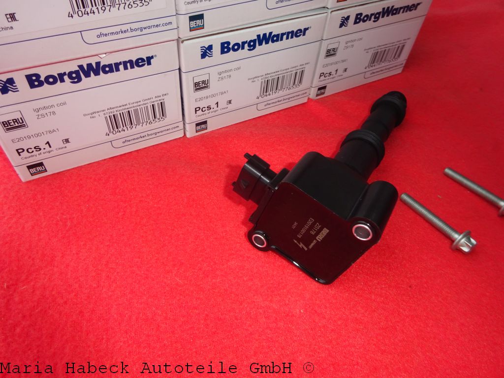 Beru ignition coils spark plug connector set 6 Porsche 996 / 997 ZS178 997602104