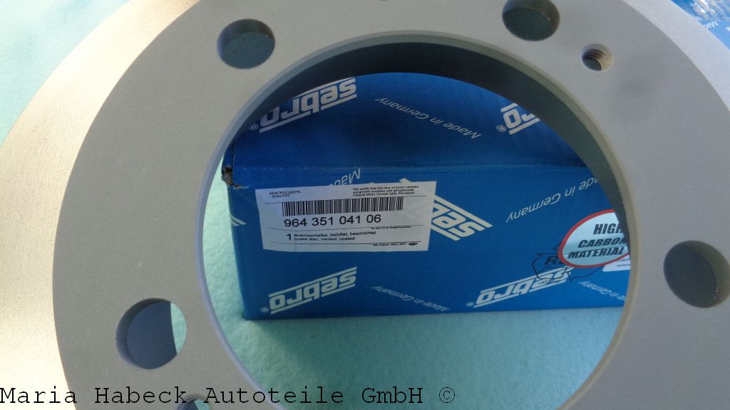 Brake disc front axle left / right Brake disc front axle left / right