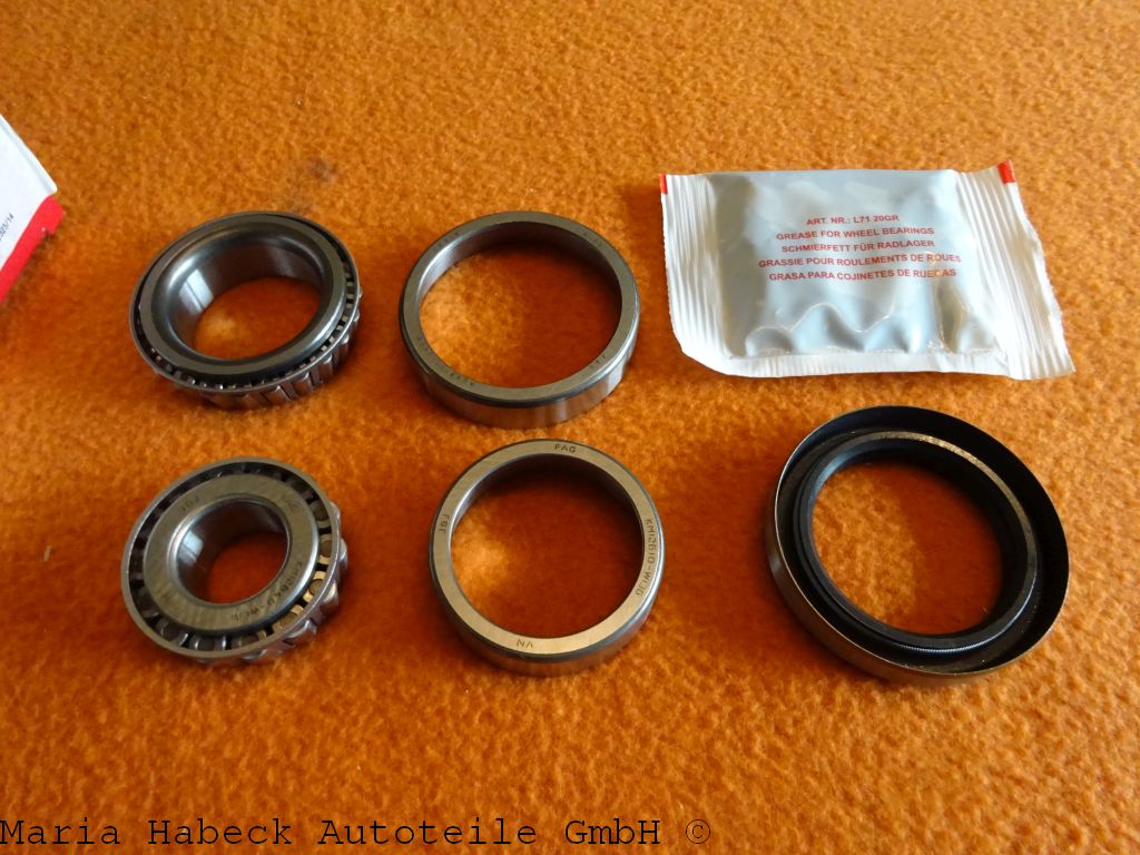 Radlagersatz vorne 944 S2 komplett  FAG 713 6121 30