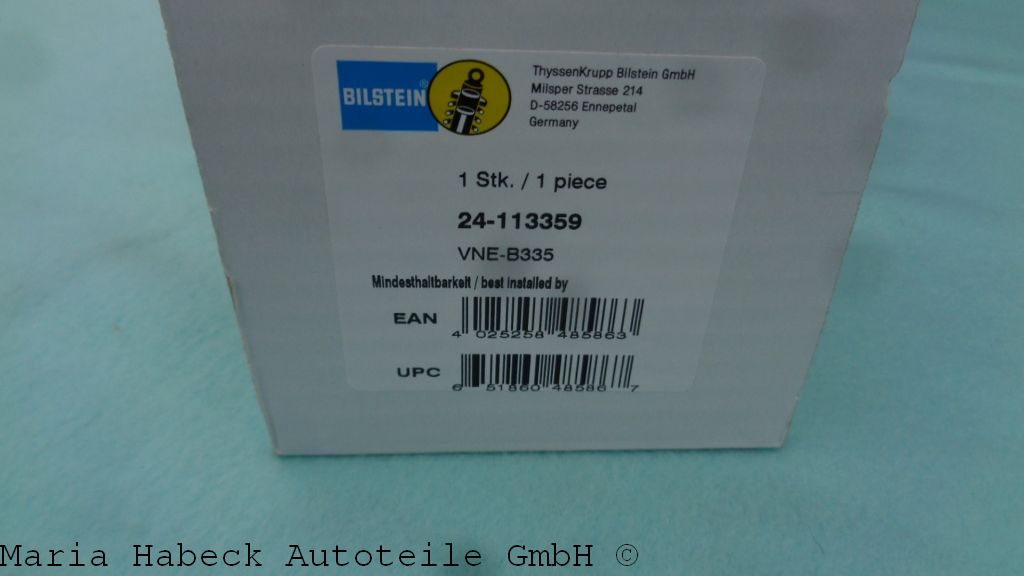 Bilstein Shock absorber 996 Rear Axle Turbo 24-113359 Bilstein Shock absorber 996 Rear Axle Turbo 24-113359