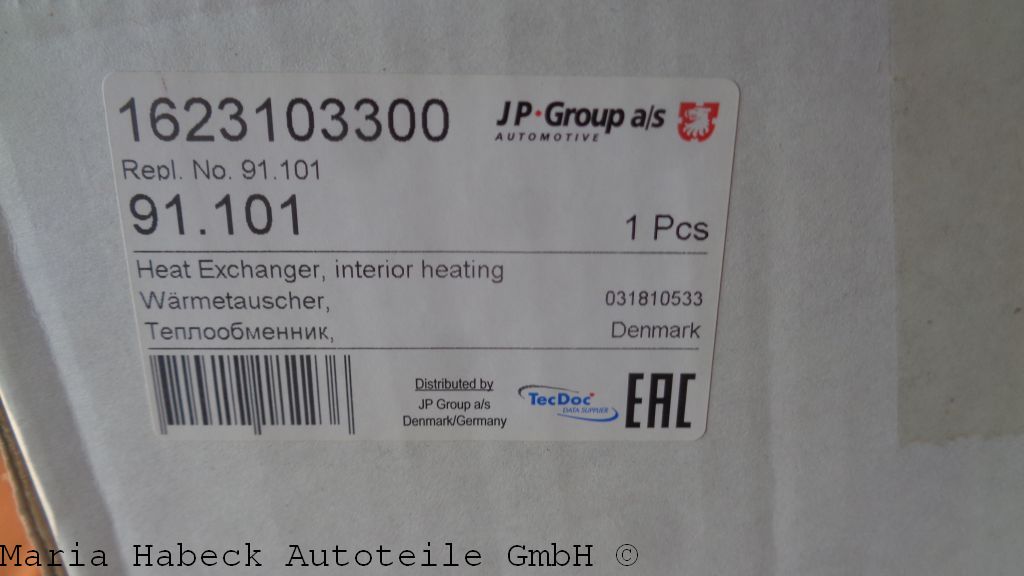 Heat exchanger 2.7-3.0 steel 91.101