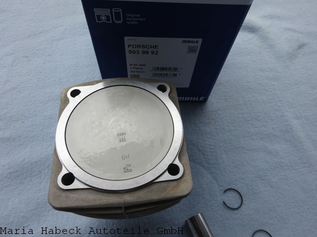 Mahle  Piston and cylinder assembly  for Porsche 964 Turbo  5039892  93010395409 Mahle  Piston and cylinder assembly  for Porsche 964 Turbo  5039892  93010395409