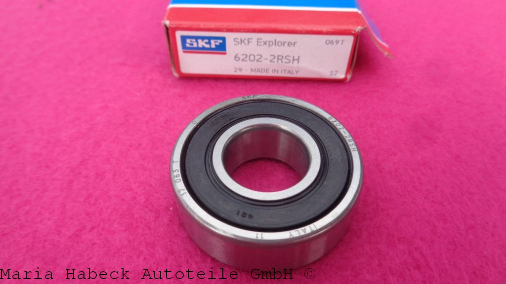 SKF Deep groove ball bearing 6202-2RSH