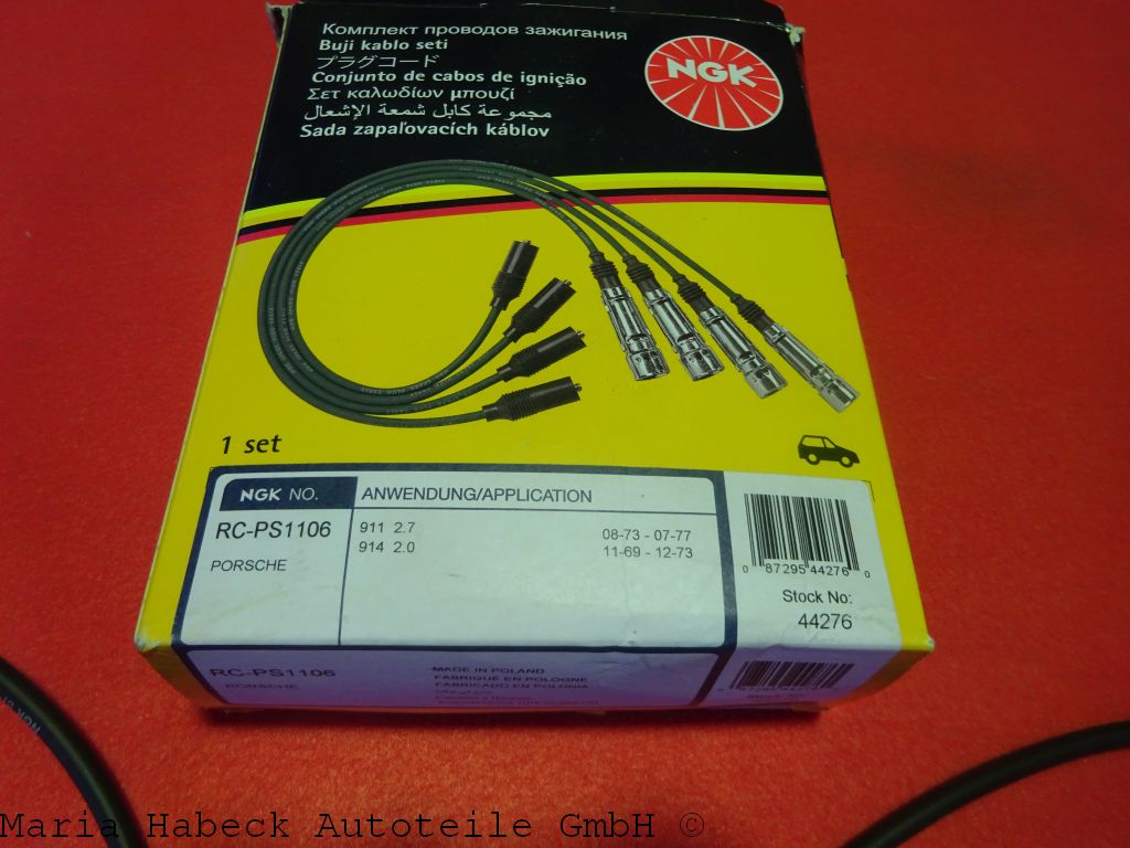 NGK ignition cable set Porsche 911 2.0-2.7 RC-PS1106 91160906100