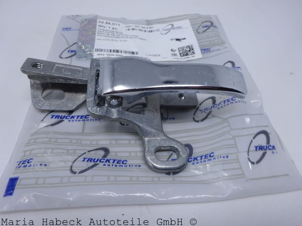Trucktec  Chrom Türöffner links  innen Mercedes  W123 02.56.011    1237600161