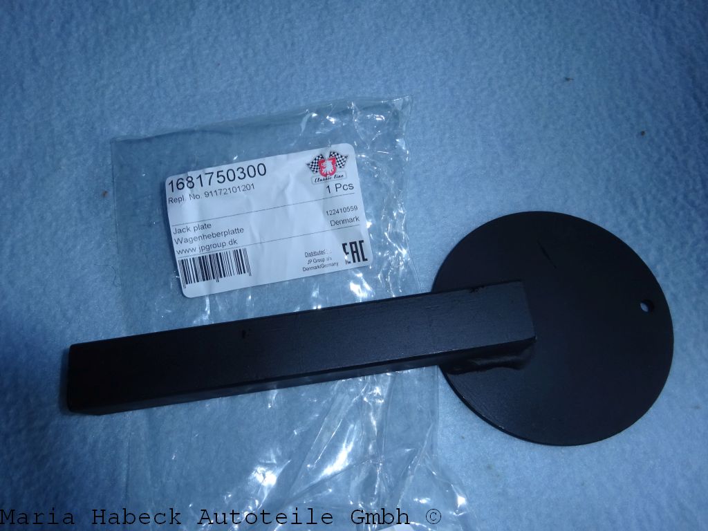 JP jack mount for jack tube Porsche 911 91172101201