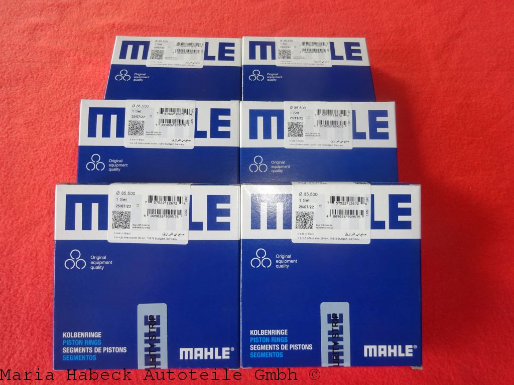 Mahle piston ring set SET 6 Porsche Boxster 986 987 50440N0 99610307300