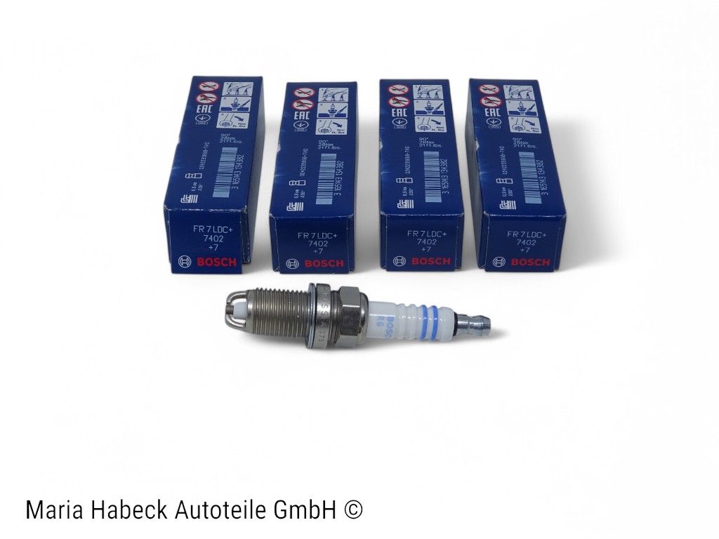 Bosch Zündkerzen Super Plus FR7LDC+ SET 4 Stück  0242235668