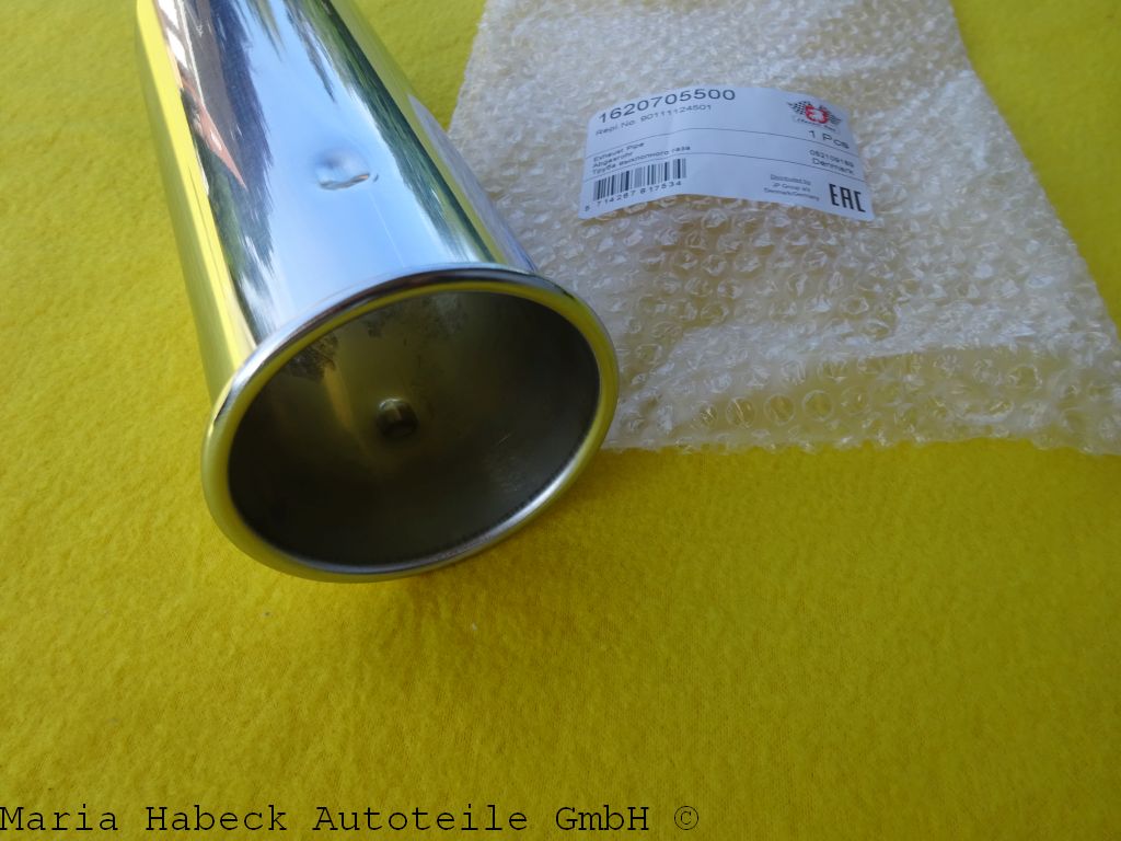 JP Blende in Chrom f. Endtopf  für Porsche 911 Bj. 64-73 / 914   90111124501