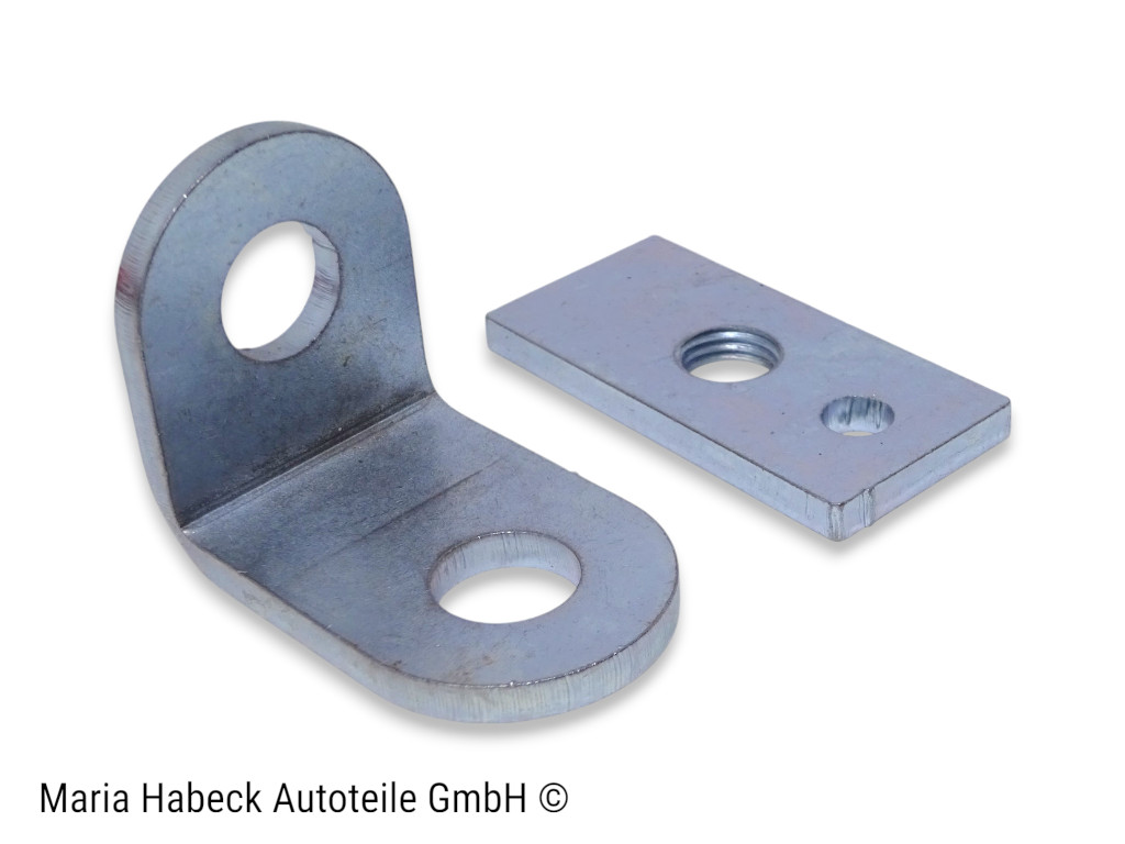 S-Trim 3-Punkt Sicherheitsgurt mit Befestigung Rot  für Porsche 911 Bj. 69-73