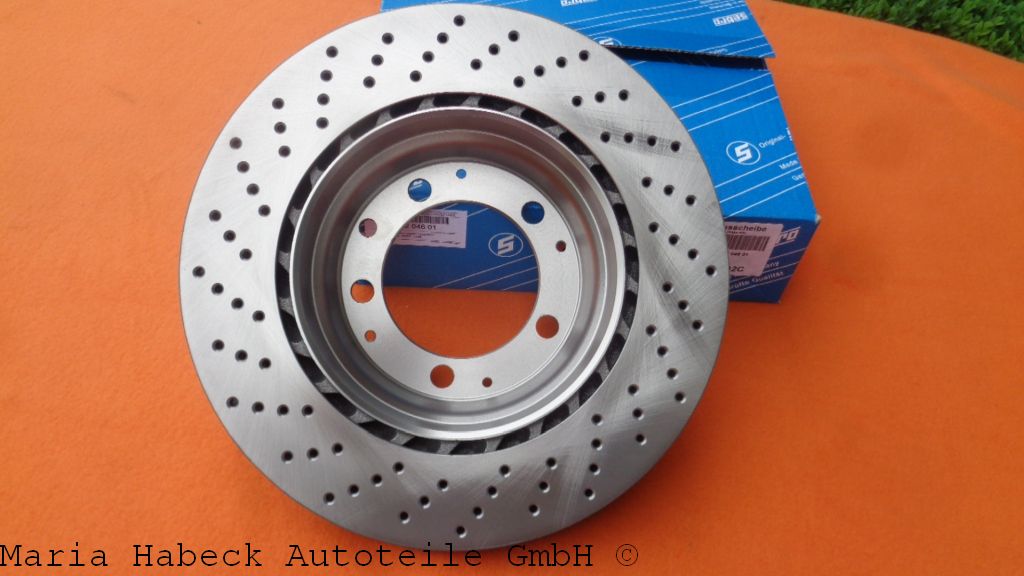 Sebro Bremsscheibe  Porsche 3,3 Turbo HA R 9/77-11/90   205192C