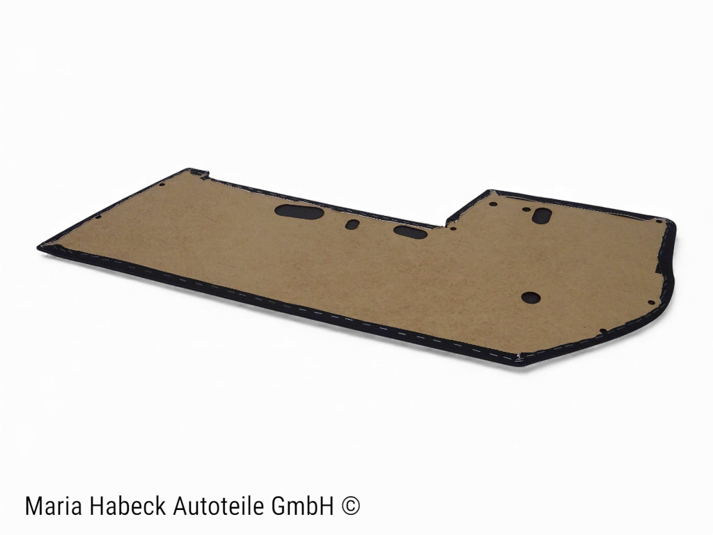 S-Trim Türverkleidung schwarz Flechtnabe SET rechts+links  Porsche 911 Bj. 69-73