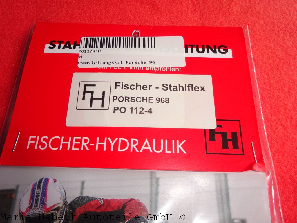 Braided Steel Brake Hose Set 968    PO112-4 Braided Steel Brake Hose Set 968    PO112-4