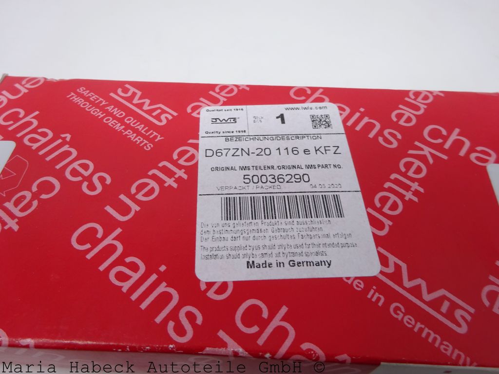 Iwis Steuerkette Porsche 997  3,8 Cup / GT   99710555190