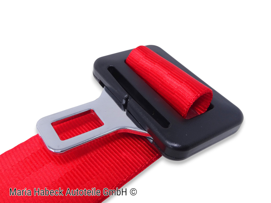 S-Trim 2-point lap belt red  for Porsche 911 / 924 / 968  47785779570B