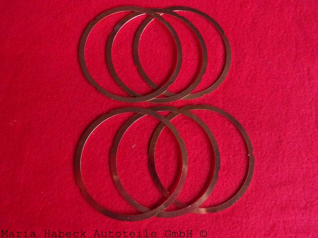 HT  Zylinderfußdichtung  SET 6  1,0mm  Porsche  911   2,7  911104192 10