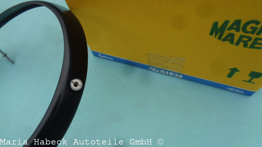 AL headlight ring black for H4 77-94