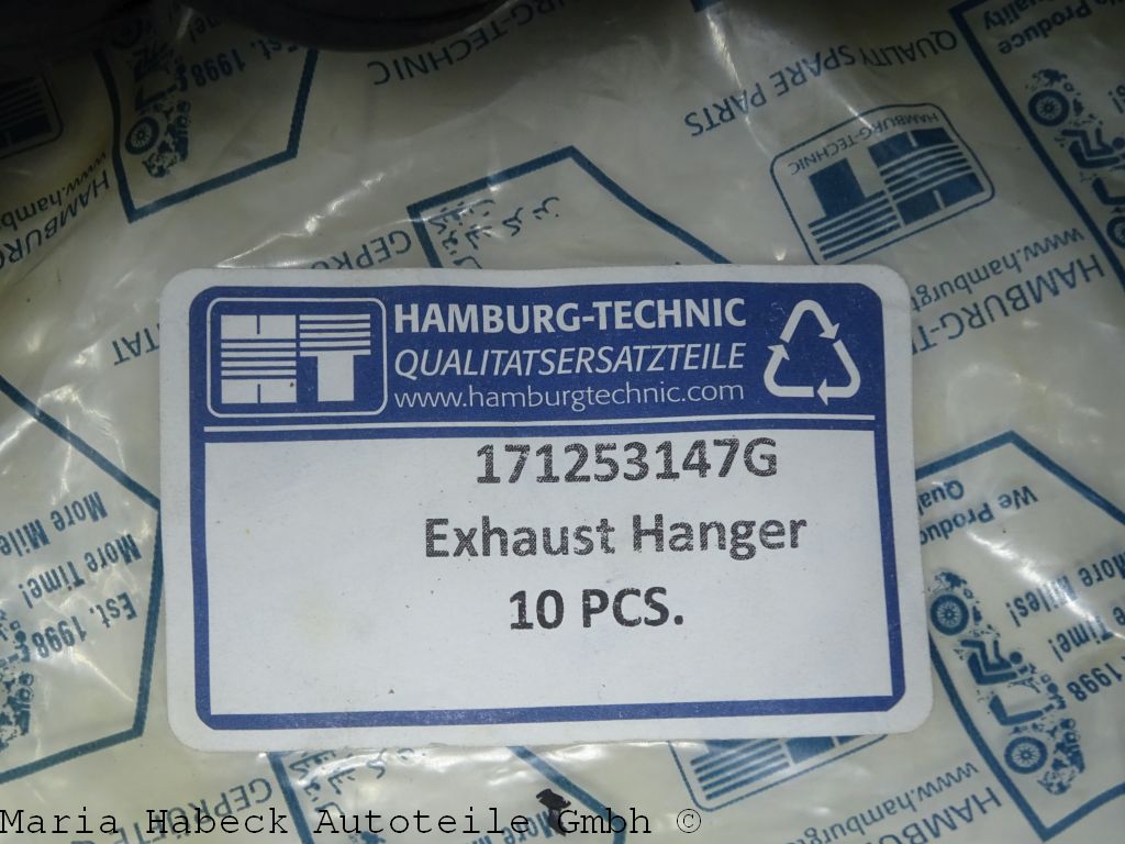 HT Auspuffhalterung verstärkt für den Motorsport Set 10   VW / Audi  171253147G