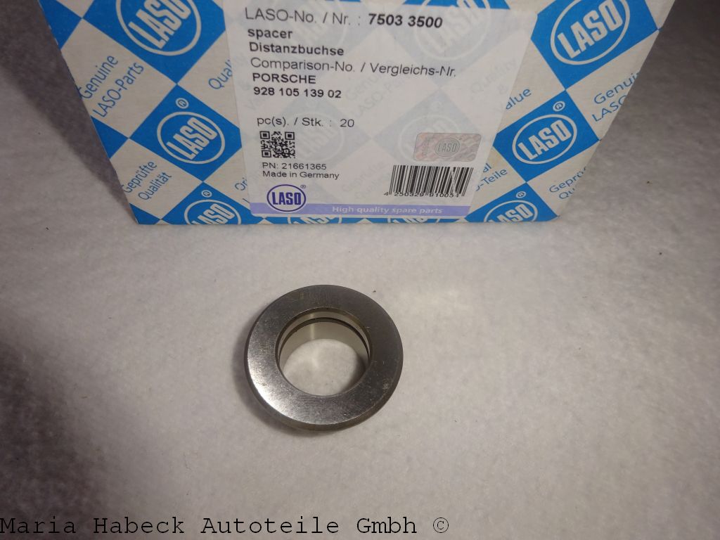 Spacer sleeve for balancer shafts  924S/928/ 944/968  year 78-95 Spacer sleeve for balancer shafts  924S/928/ 944/968  year 78-95
