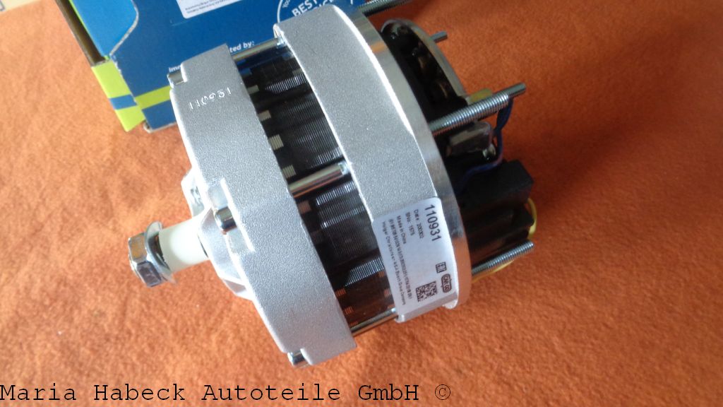 Valeo  Lichtmaschine Porsche 911  3,0SC 14V 75 Ah  110931  91160312002 Valeo  Lichtmaschine Porsche 911  3,0SC 14V 75 Ah  110931  91160312002