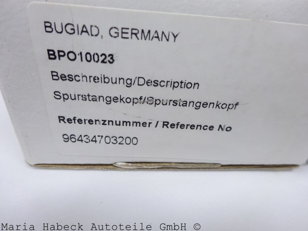 Bugiad Spurstangenkopf / Lenkspurstange lang  Porsche 964 Bj 89-94  96434703200