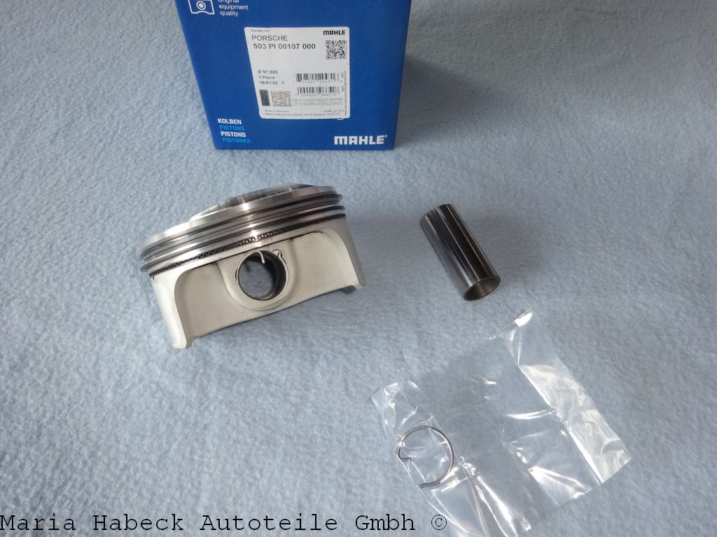 Mahle piston Porsche 997 3.6 Carrera 2/4 503PI00107000 9A110303600