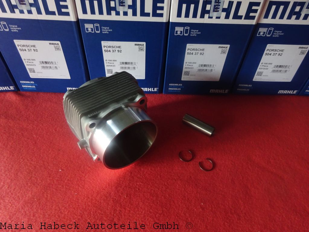 Mahle piston and cylinder 6 Porsche 993 3.6 complete 5043792 99310391523