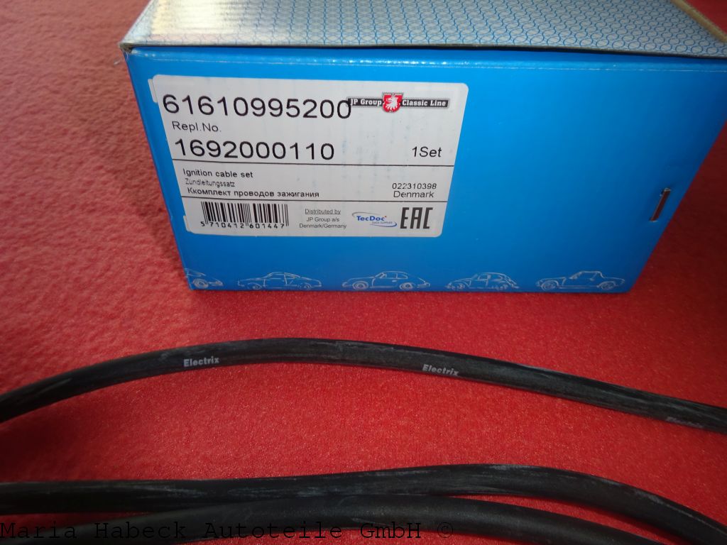 JP  ignition cable set 356 B / C; 912; 914 1.7 / 2.0 ZEF 303 JP  ignition cable set 356 B / C; 912; 914 1.7 / 2.0 ZEF 303
