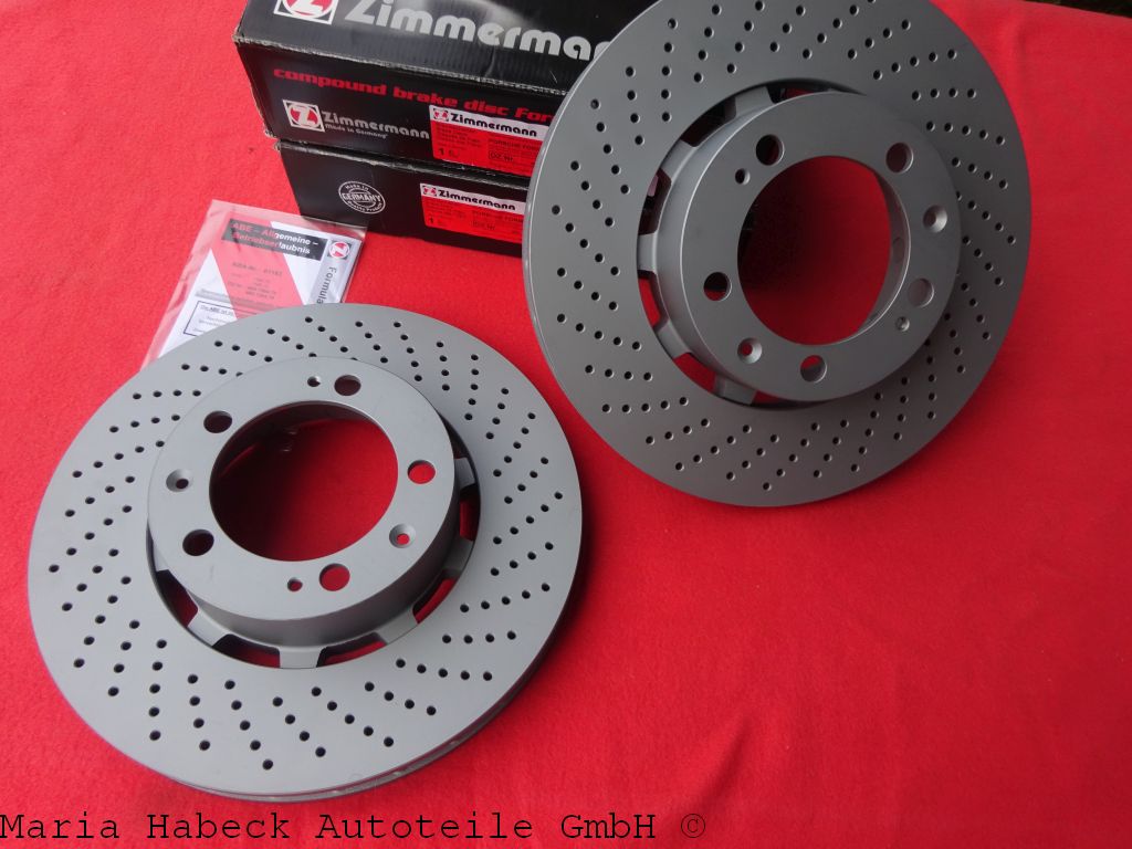 Zimmermann Bremsscheiben SET 993 Turbo/GT2 rechts VA Formula Z 460.1565.70/64.70 Zimmermann Bremsscheiben SET 993 Turbo/GT2 rechts VA Formula Z 460.1565.70/64.70