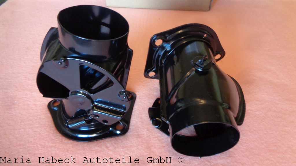 Stilcars Heizklappen -Set 911 Edelstahl kurz schwarz Stilcars Heizklappen -Set 911 Edelstahl kurz schwarz