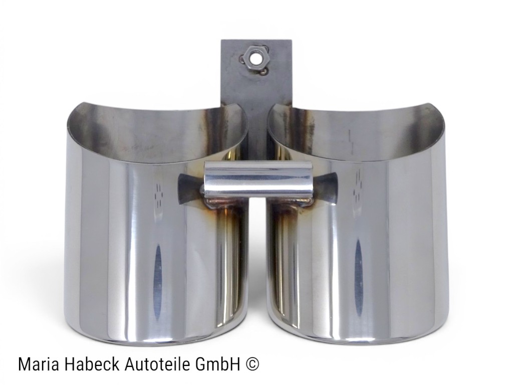 JP Auspuffblende Doppelrohr  Porsche Boxster 986 Bj. 96-04 1620704400  94.905S