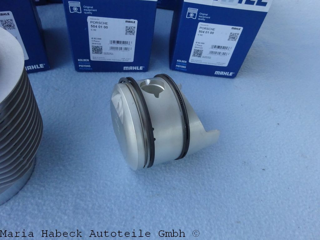 Mahle piston and cylinder SET 4 Porsche 356 / 912 90PS 5040190 61610390490 Mahle piston and cylinder SET 4 Porsche 356 / 912 90PS 5040190 61610390490