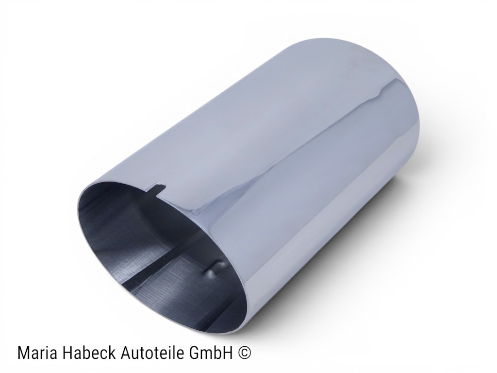 JP Endrohr Auspuffblende polierter Edelstahl  für Porsche 924S / 944  92.490SKI
