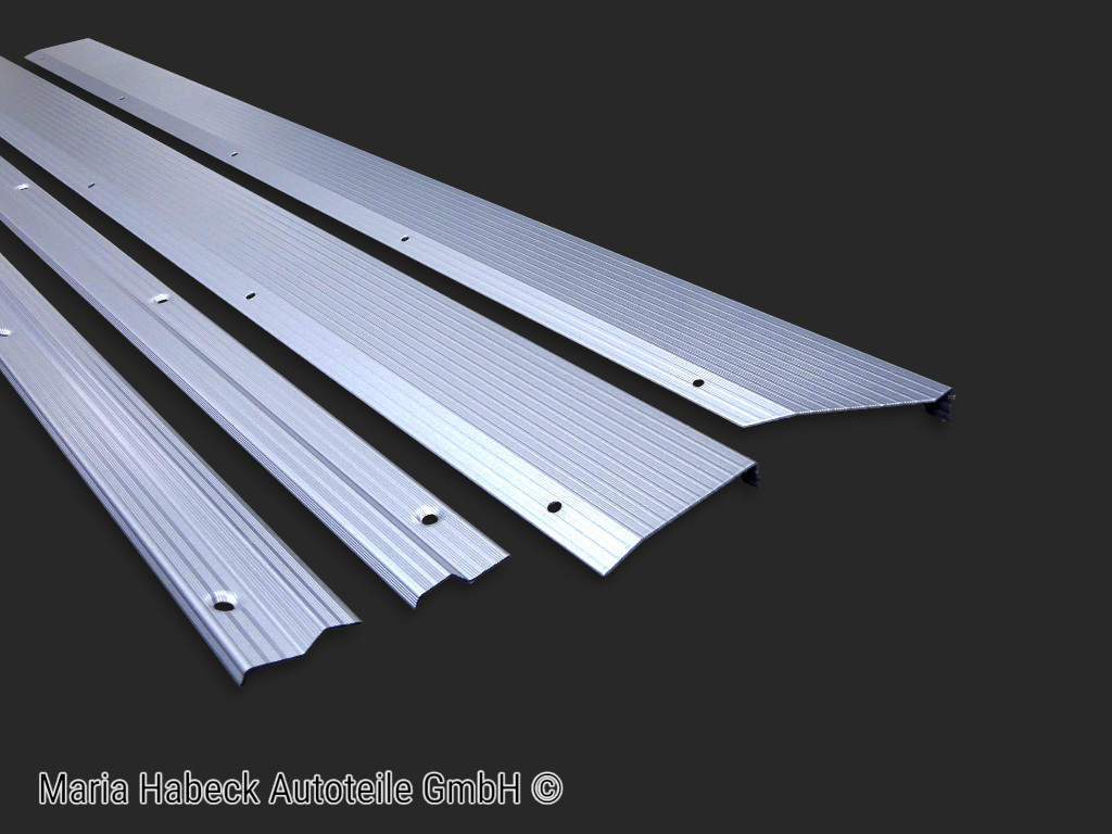 S-Trim Einstiegsleisten ALU SET  Porsche 911 Bj. 69-73  90155111550 90155111650