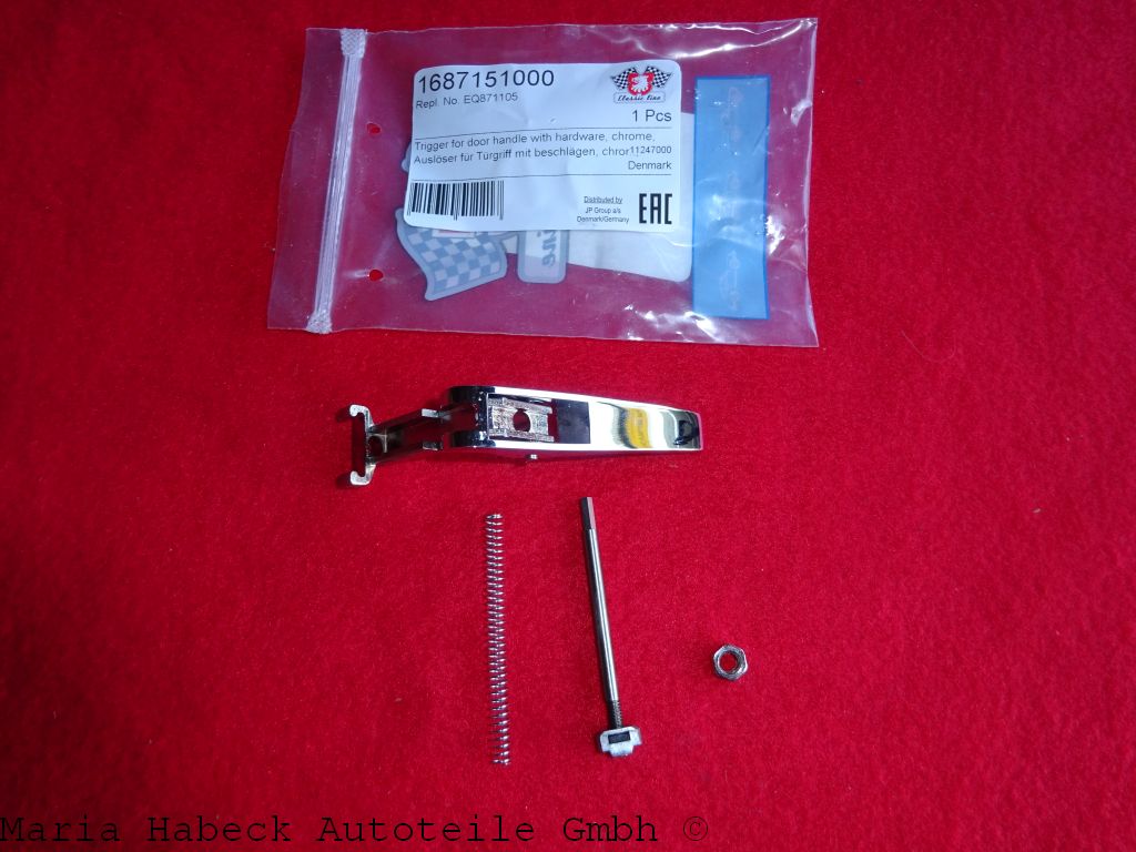 JP door handle release / door opener chrome Porsche 911 1687151000 91159806100