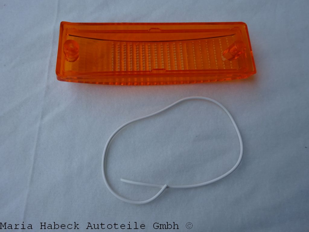 Orange lens direction indicator light  911 74-89 Orange lens direction indicator light  911 74-89