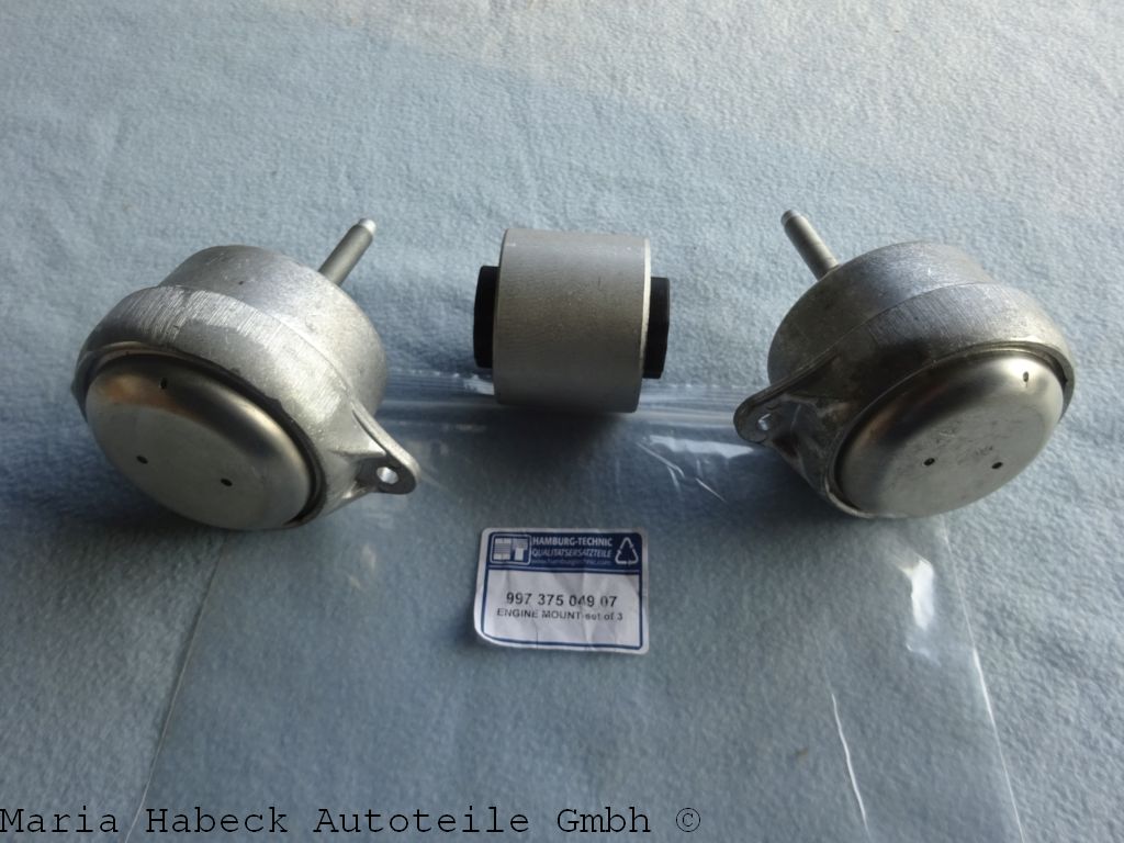 HT SET engine + transm. mounts Porsche 997 Cabrio Targa  99737504907 99737505501
