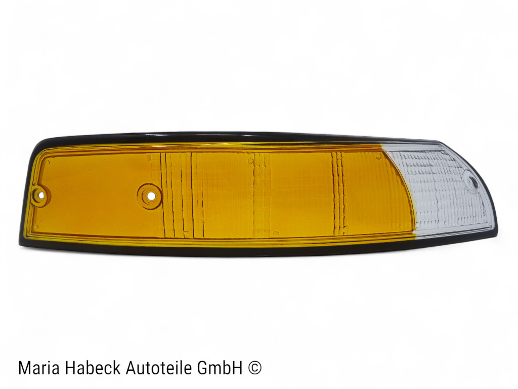 TMP Blinker glass front EU black right  for Porsche 911 year 72-73  91163194400