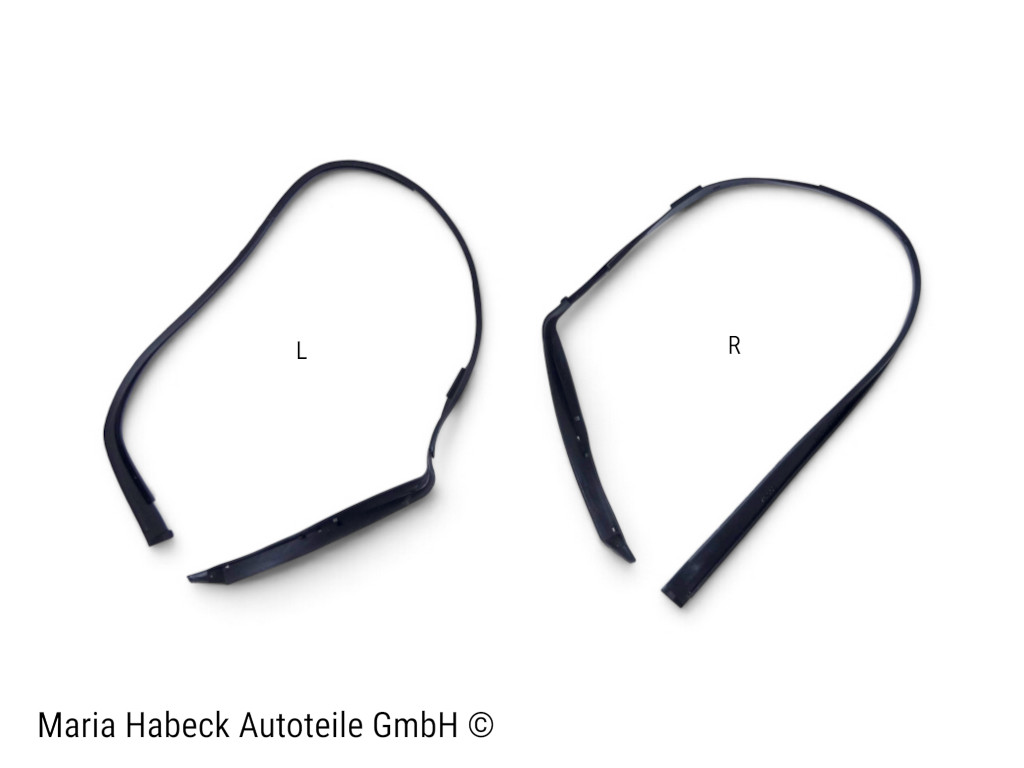 Euri Dichtung Scheinwerfer Set 2  rechts und links  Porsche 996 MK2 ab Bj 2002