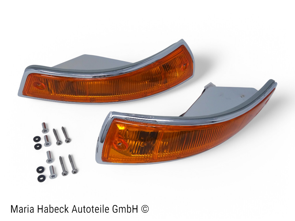 TMP Blinkerleuchte vorn Set links und rechts US Porsche 911 Bj 65-68 TMP Blinkerleuchte vorn Set links und rechts US Porsche 911 Bj 65-68